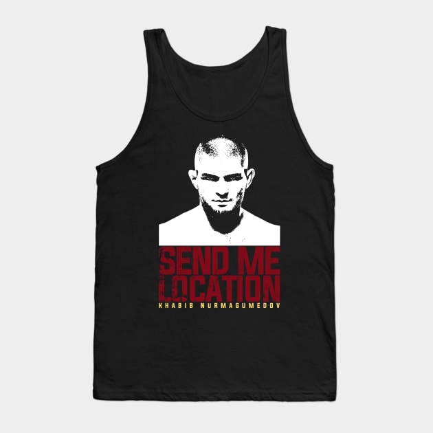 Khabib Tank Top by lockdownmnl09